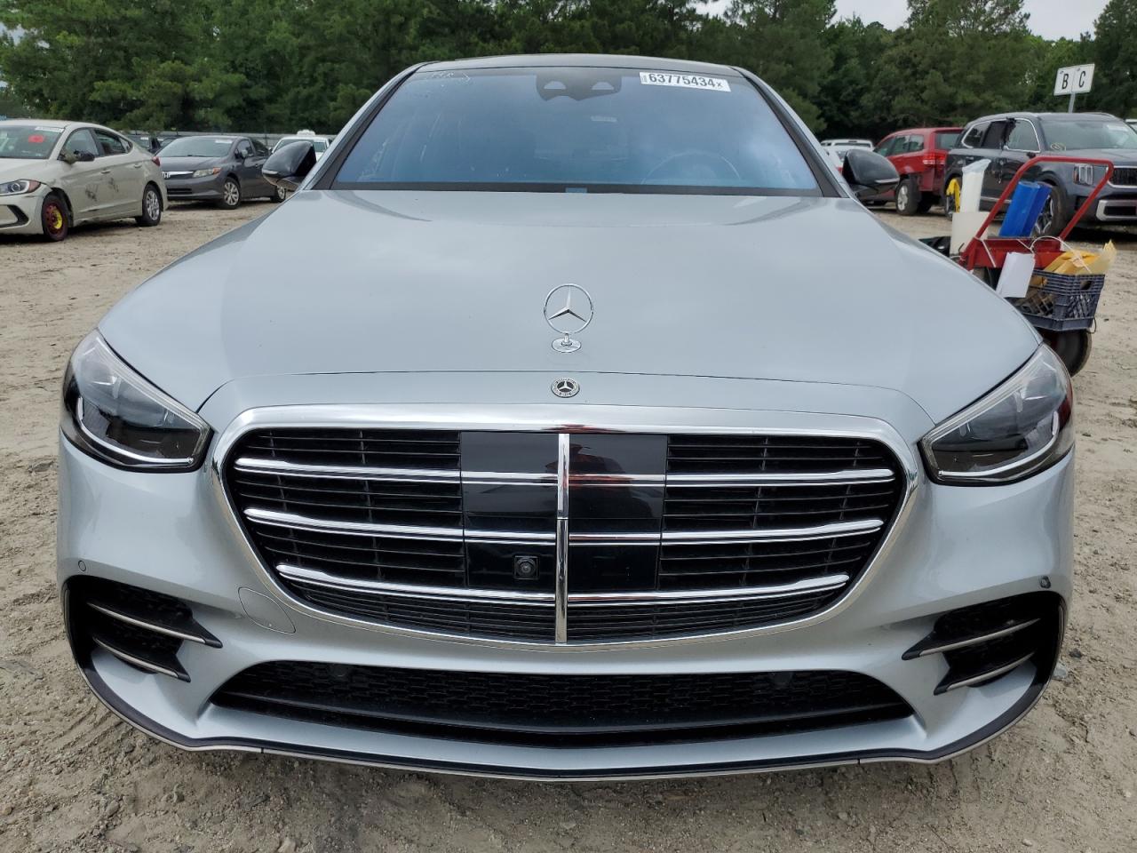 2023 Mercedes-Benz S 580 4Matic VIN: W1K6G7GB7PA183378 Lot: 63775434