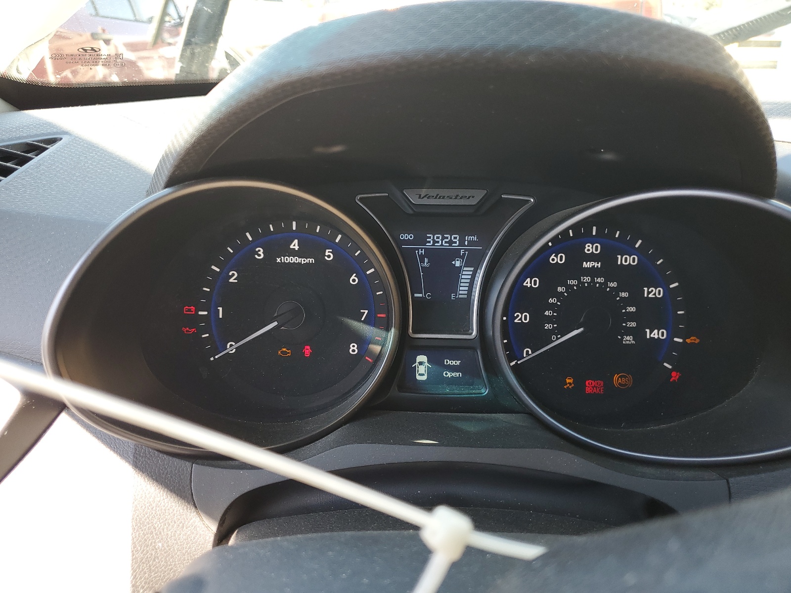 KMHTC6AE0FU242088 2015 Hyundai Veloster Turbo