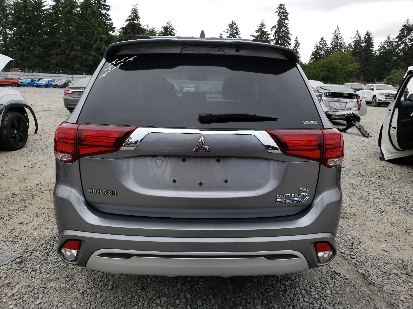 JA4J24A5XKZ055113 2019 Mitsubishi Outlander Sel