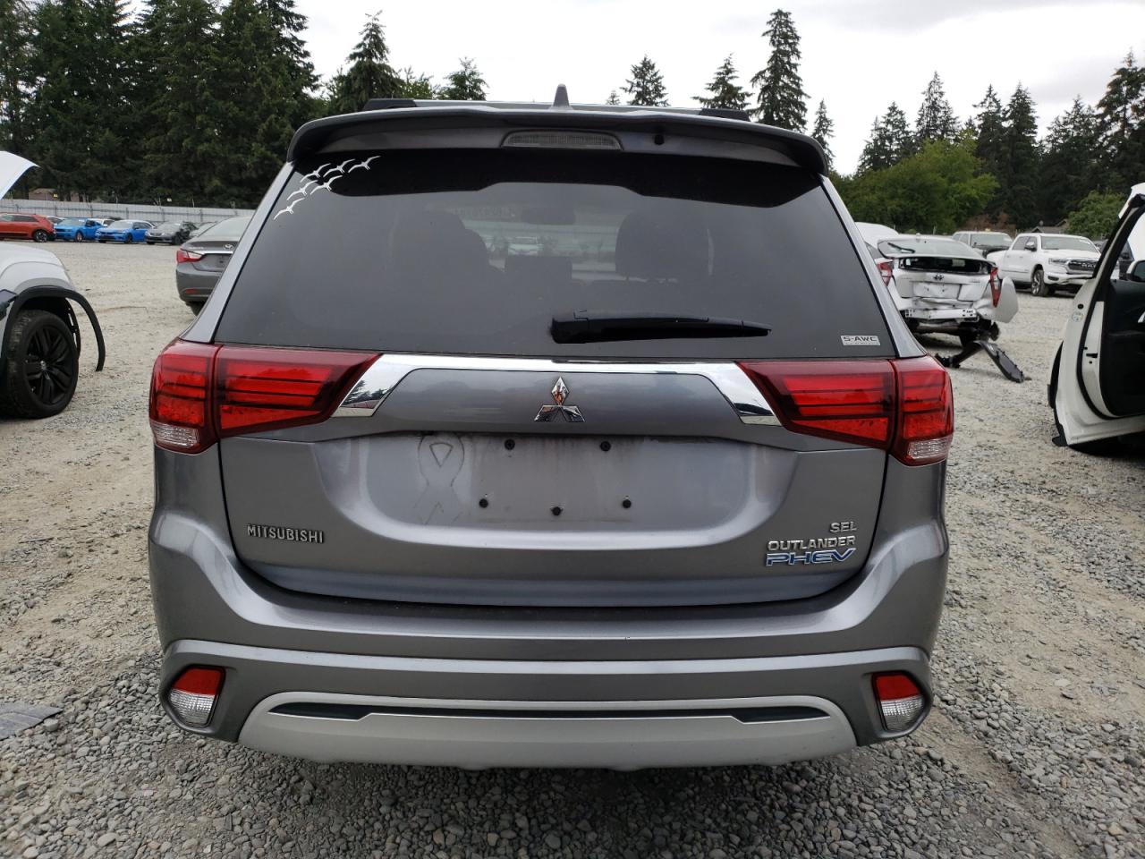 2019 Mitsubishi Outlander Sel VIN: JA4J24A5XKZ055113 Lot: 62478784