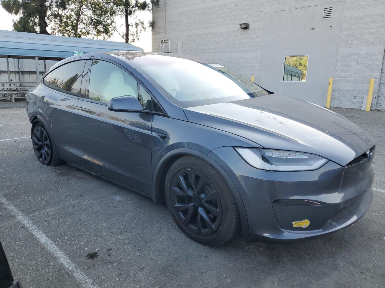 VIN 7SAXCAE53NF349228 2022 TESLA MODEL X no.4