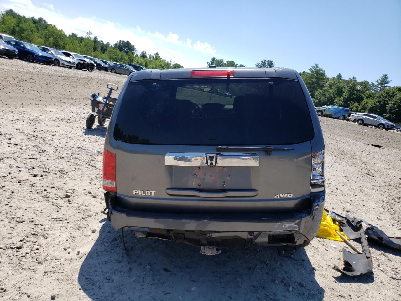 2013 Honda Pilot Exl VIN: 5FNYF4H53DB037270 Lot: 61831714