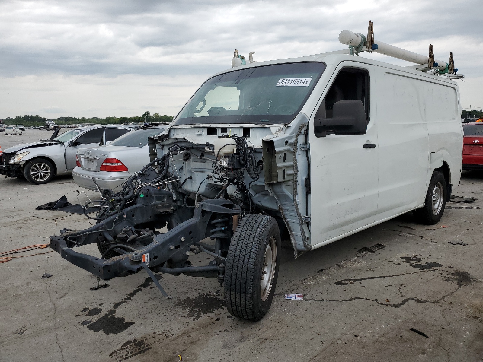 2015 Nissan Nv 1500 vin: 1N6BF0KL0FN807562