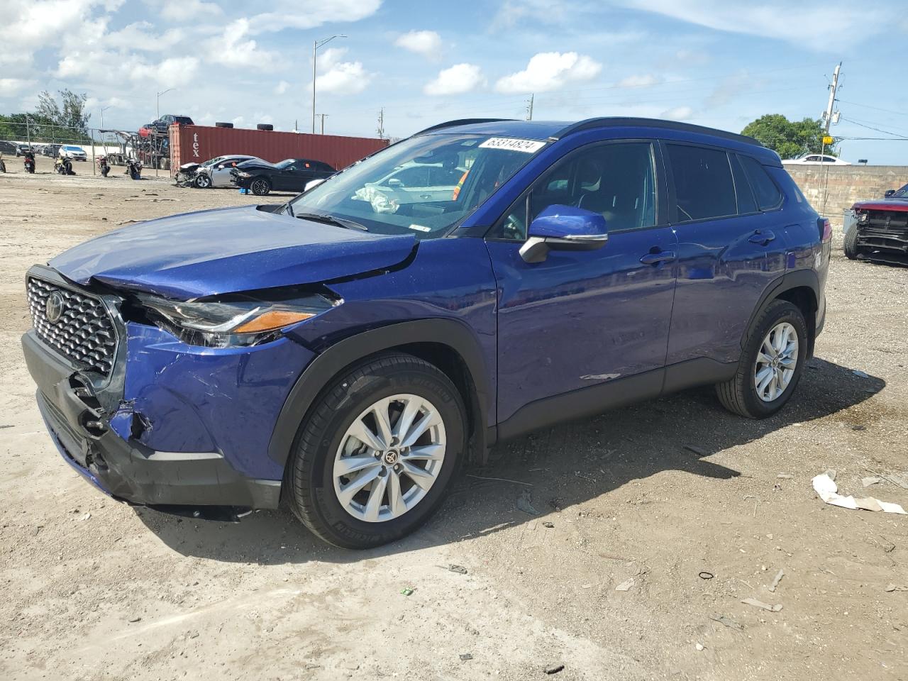 2023 Toyota Corolla Cross Le VIN: 7MUBAAAG2PV067459 Lot: 63314824
