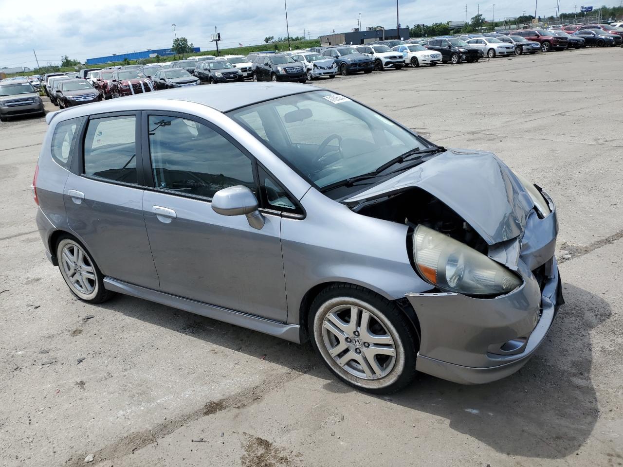 2007 Honda Fit S VIN: JHMGD38637S018650 Lot: 61895044