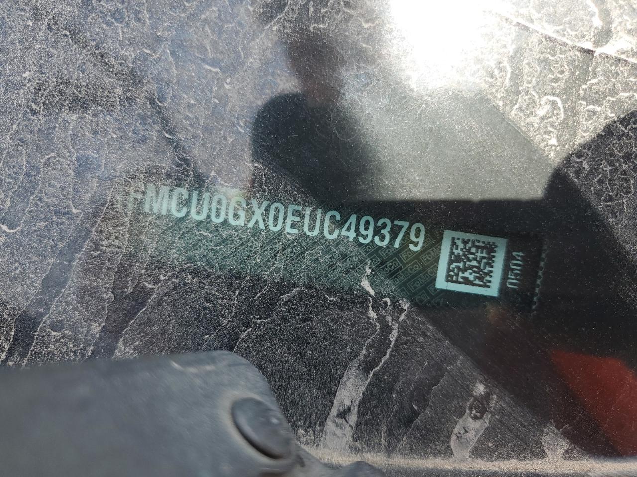 2014 Ford Escape Se VIN: 1FMCU0GX0EUC49379 Lot: 64632934