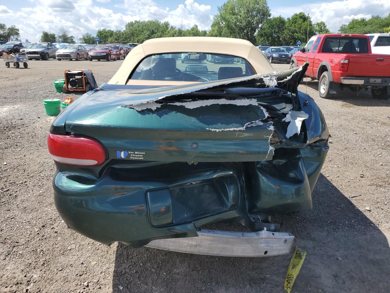 1997 Chrysler Sebring Jxi VIN: 3C3EL55H0VT597559 Lot: 61697514