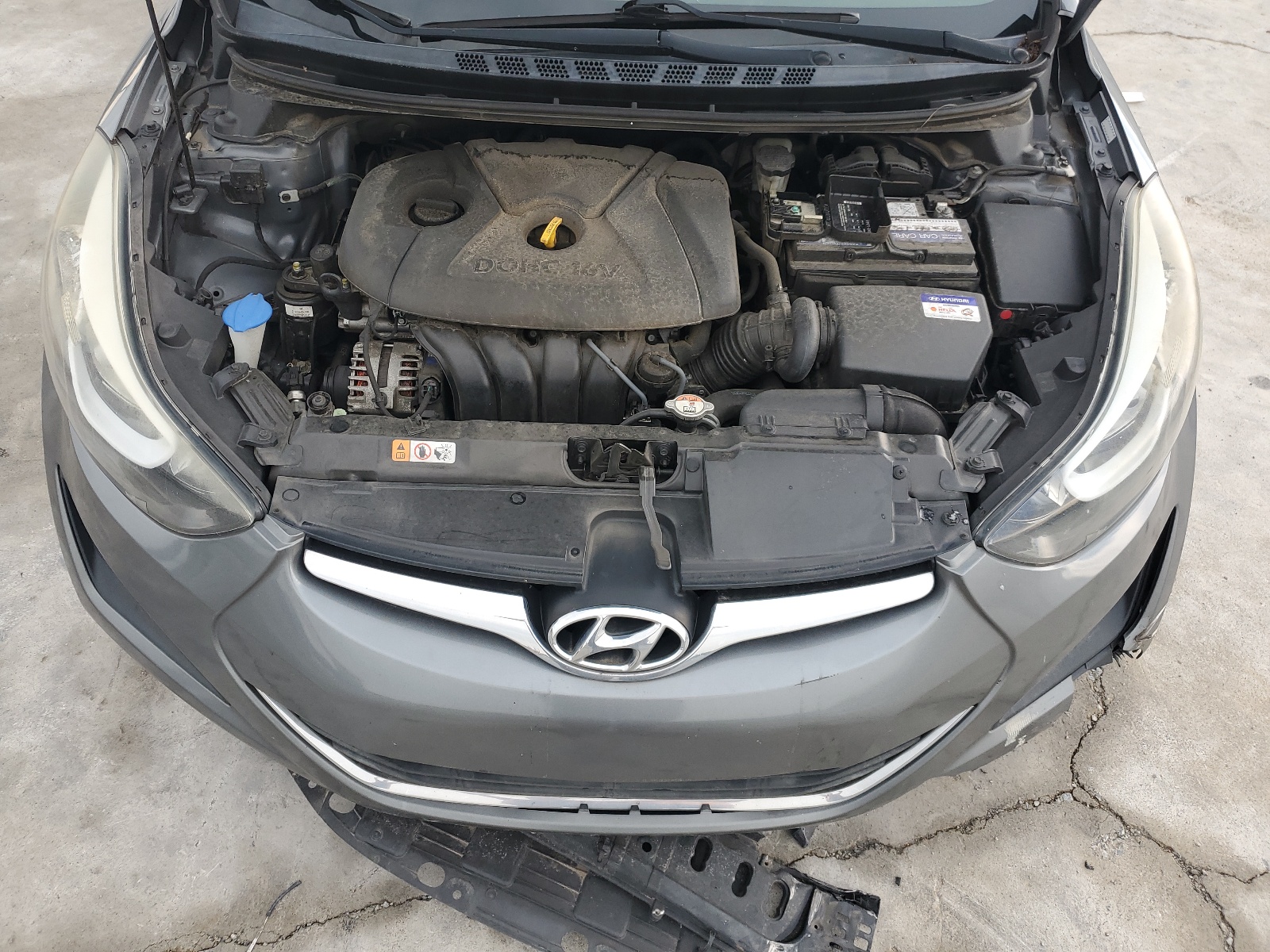 KMHDH4AE4GU619730 2016 Hyundai Elantra Se