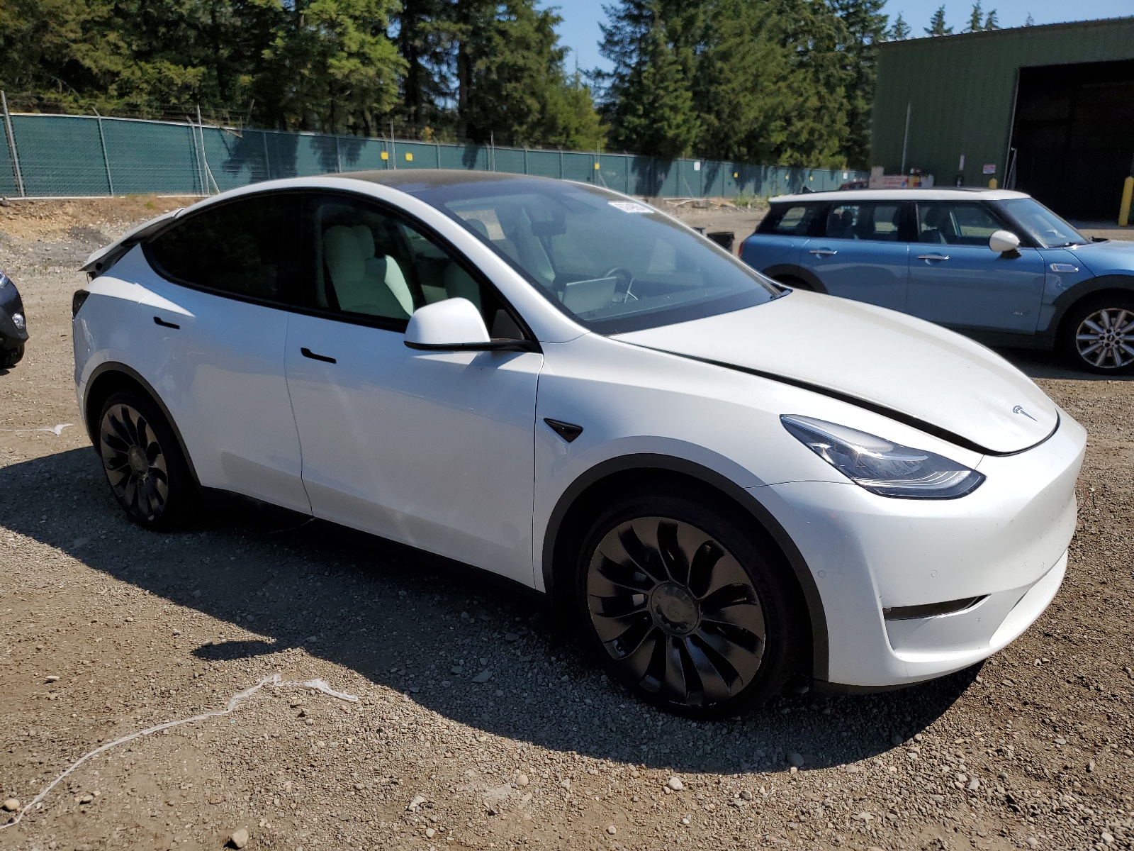 2021 Tesla Model Y vin: 5YJYGDEE6MF257388