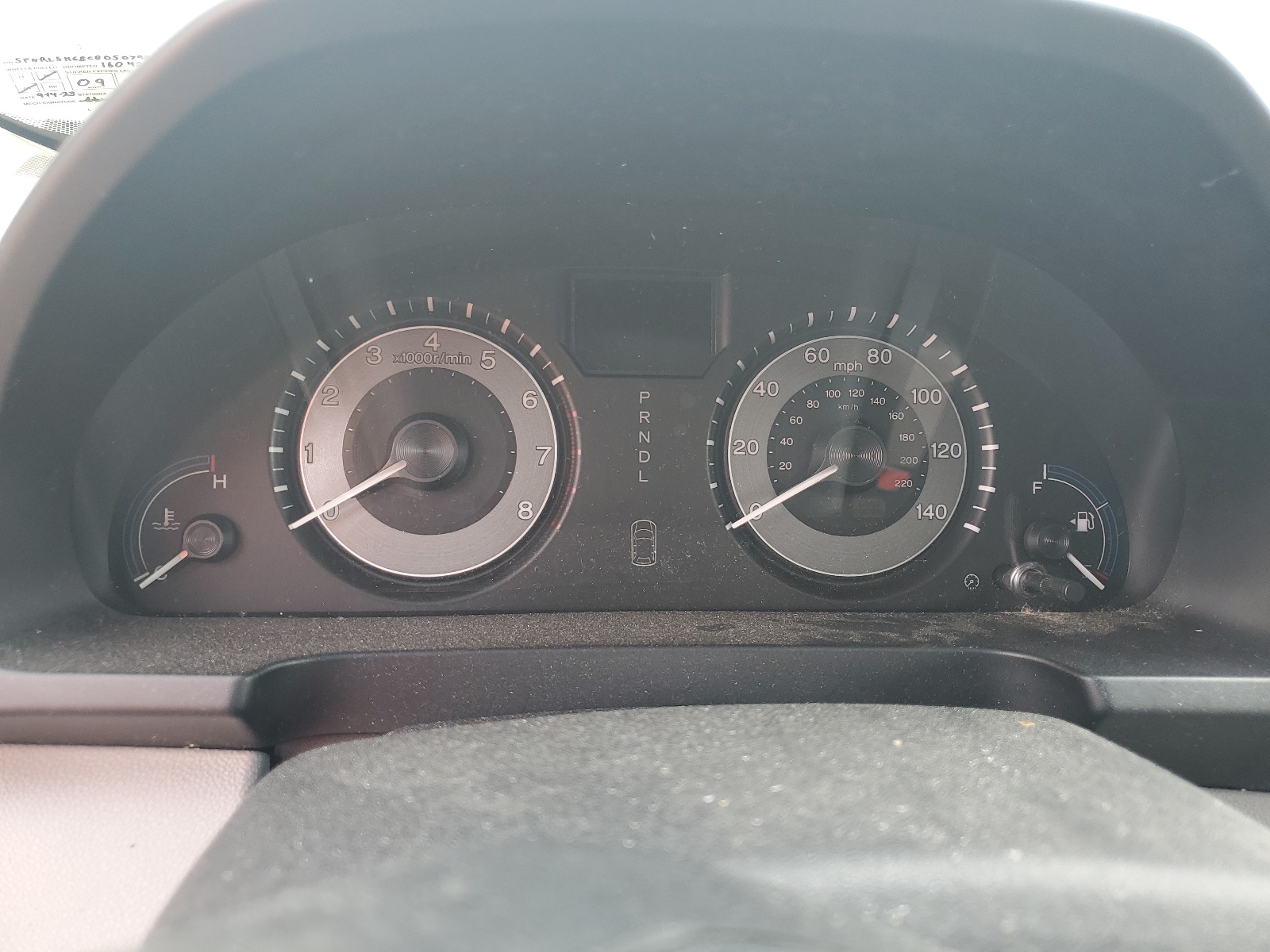 5FNRL5H68CB050798 2012 Honda Odyssey Exl