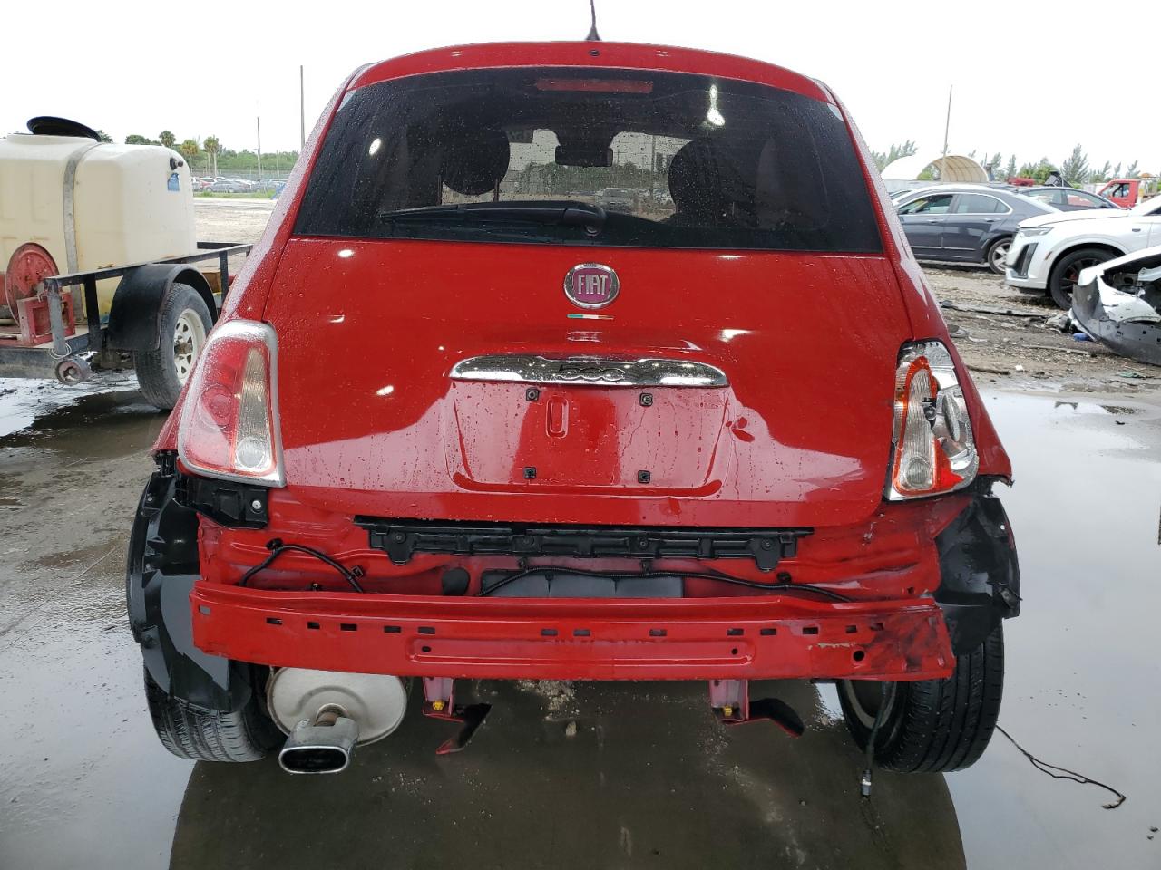 2013 Fiat 500 Pop VIN: 3C3CFFAR9DT649241 Lot: 62414694