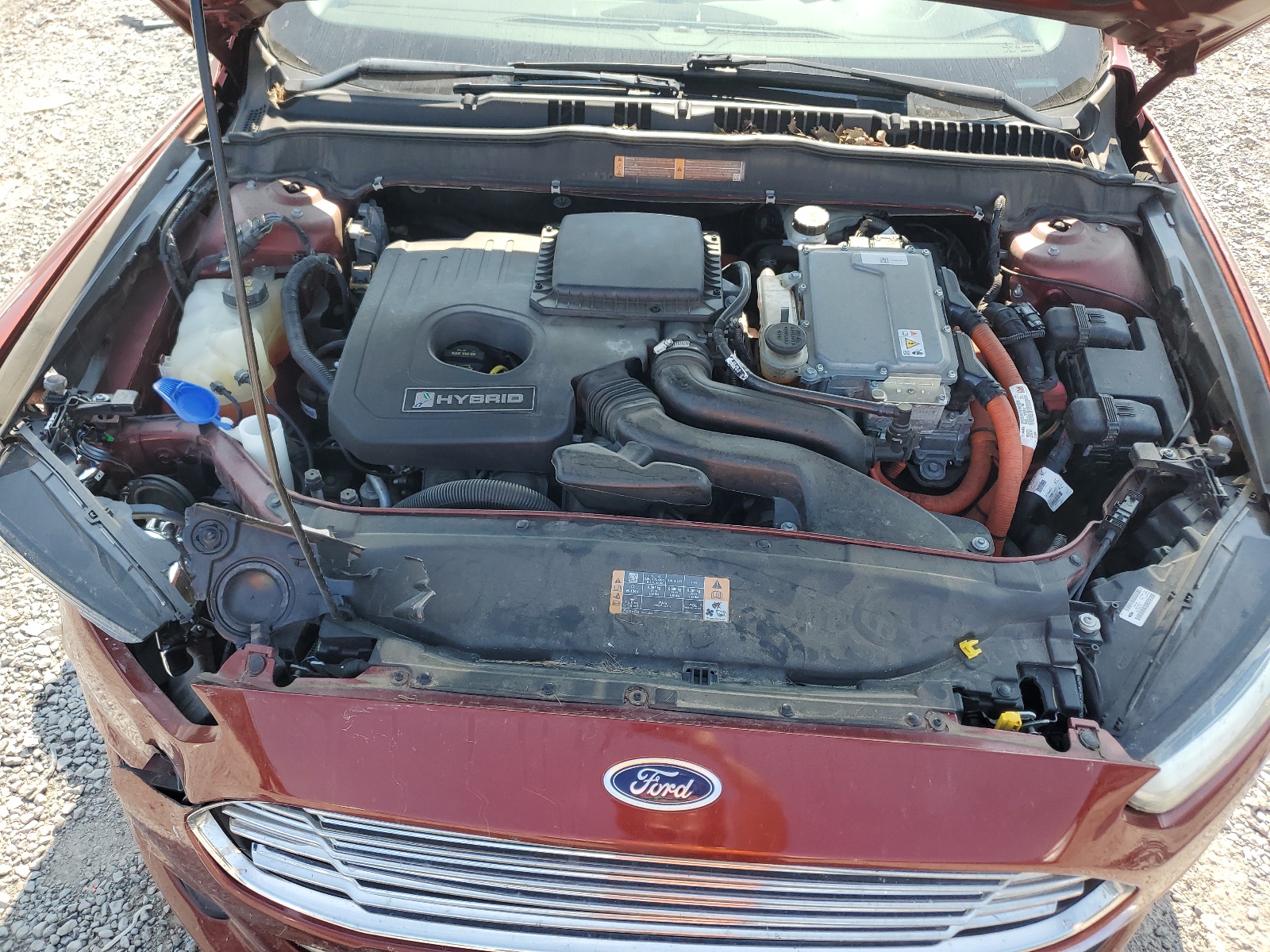 3FA6P0RU5ER192296 2014 Ford Fusion Titanium Hev