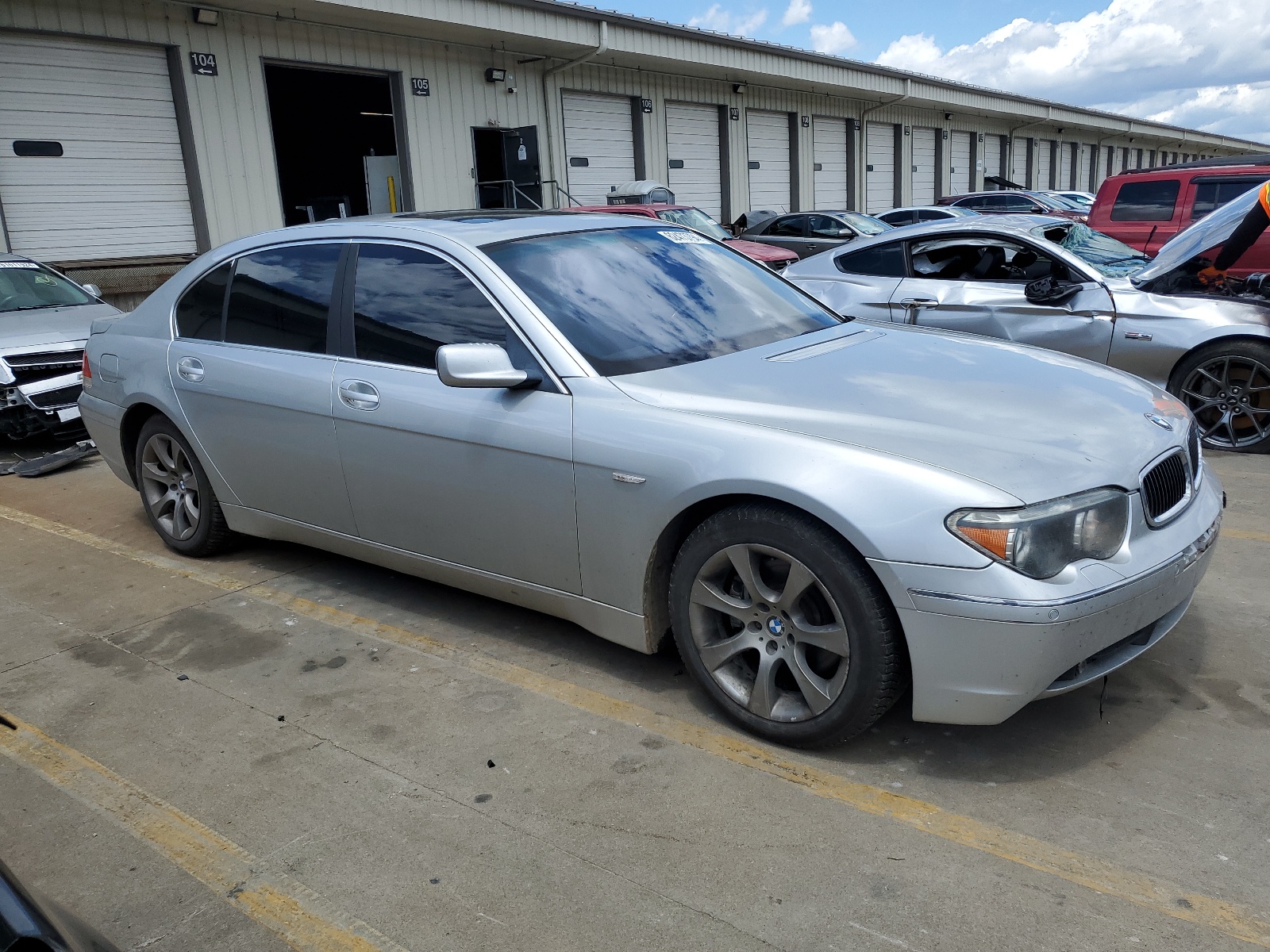 WBAGN63534DS52153 2004 BMW 745 Li