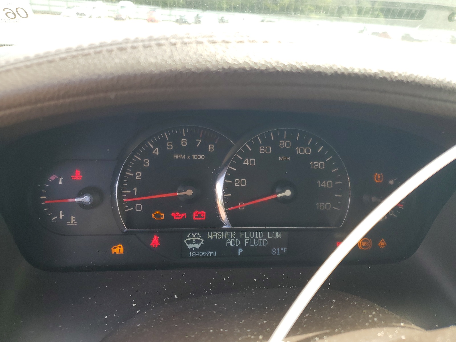 1GYEE637580192556 2008 Cadillac Srx