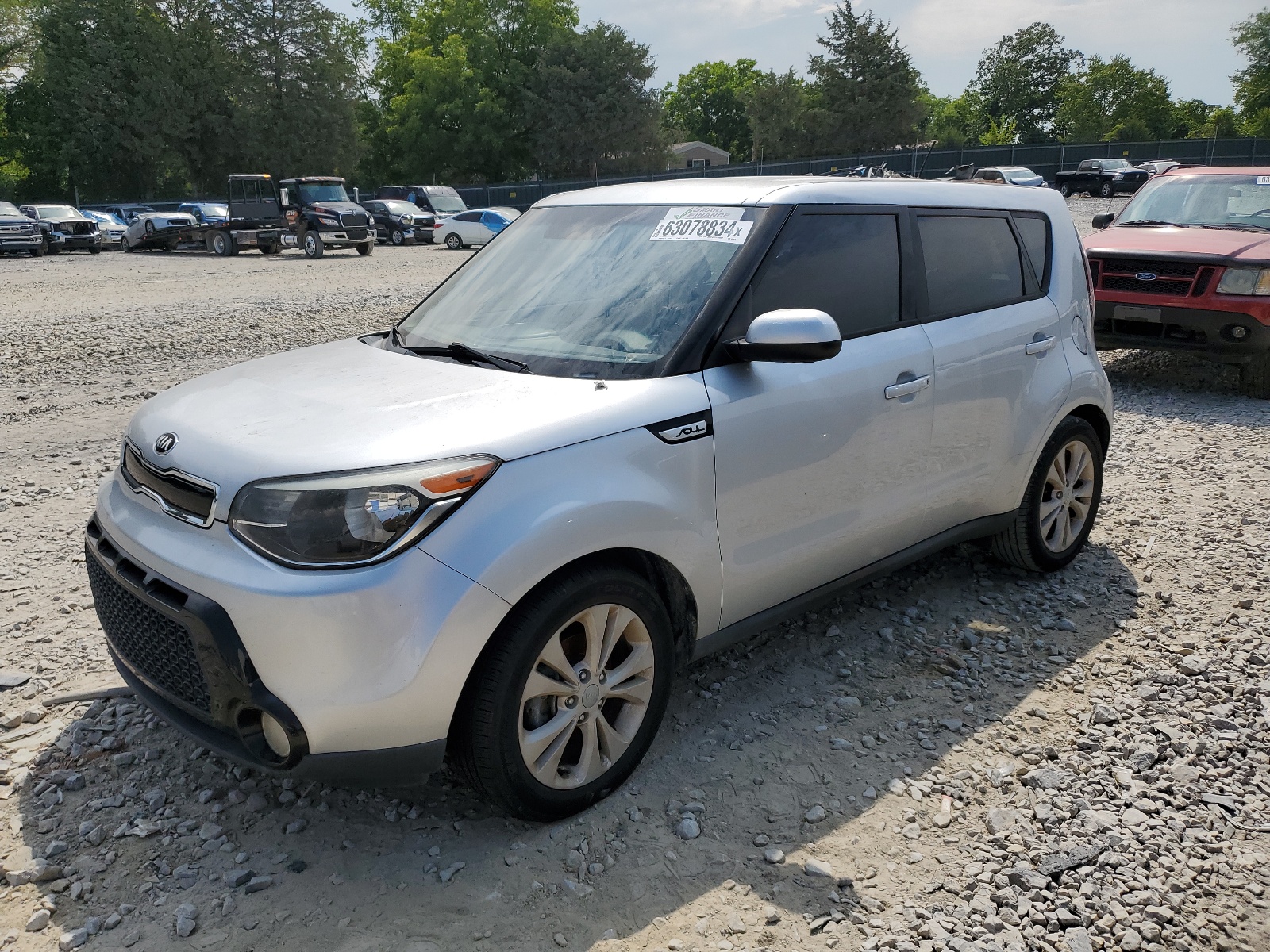 2016 Kia Soul + vin: KNDJP3A57G7817818