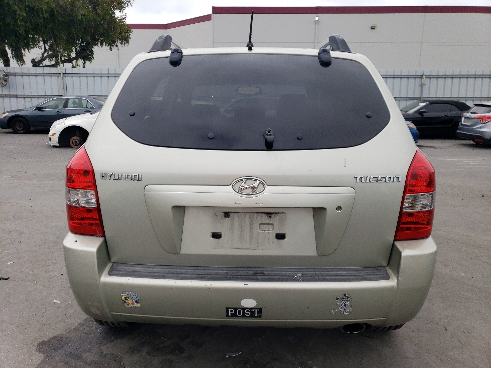 KM8JM12B17U525015 2007 Hyundai Tucson Gls