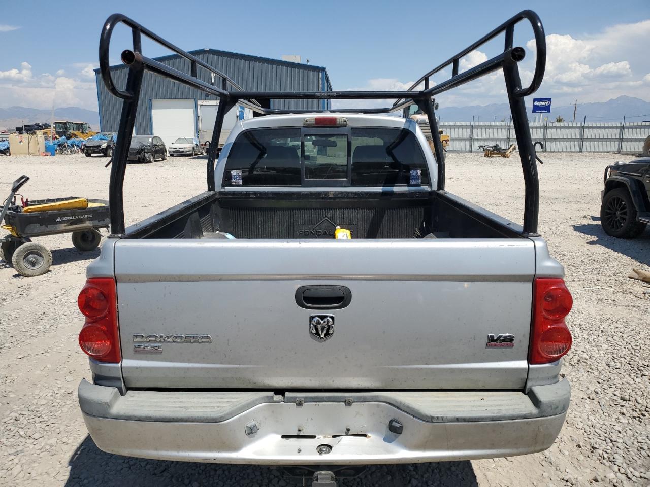 2007 Dodge Dakota Quad Slt VIN: 1D7HE48NX7S166302 Lot: 64170654