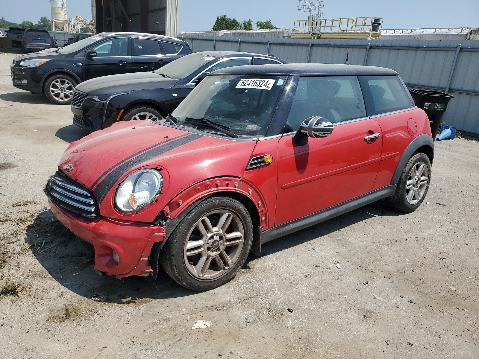 2012 Mini Cooper vin: WMWSU3C59CT264470