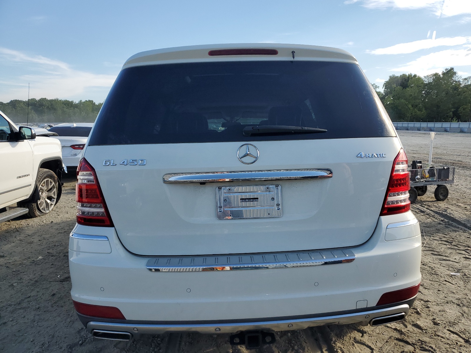 4JGBF7BE1BA681951 2011 Mercedes-Benz Gl 450 4Matic