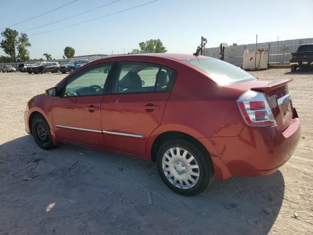  NISSAN SENTRA 2012 Красный