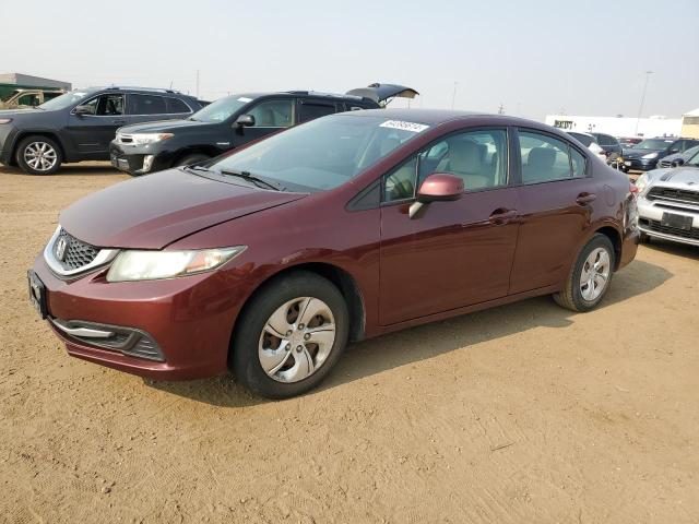  HONDA CIVIC 2013 Бордовий