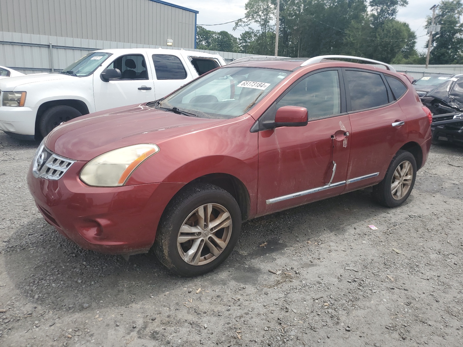 2013 Nissan Rogue S vin: JN8AS5MV3DW647582