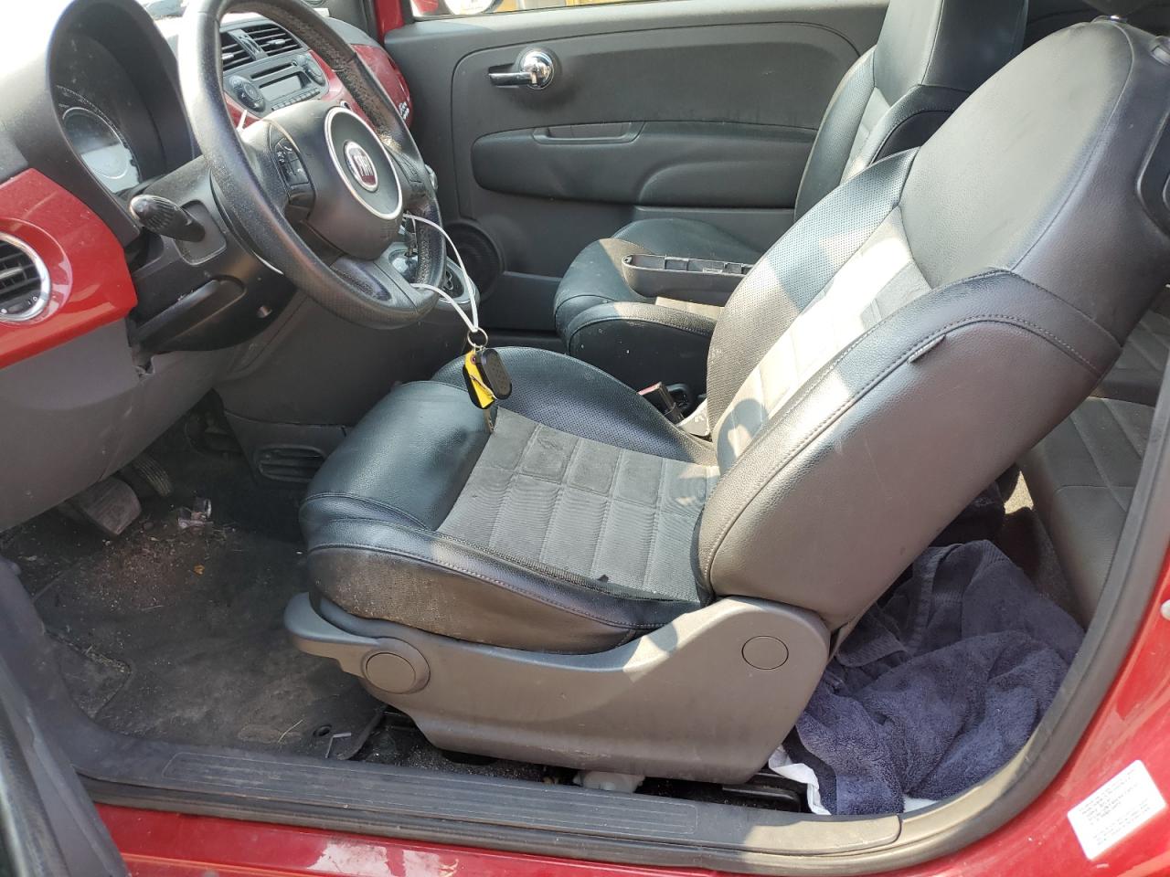 2012 Fiat 500 Sport VIN: 3C3CFFBR9CT112396 Lot: 63661664