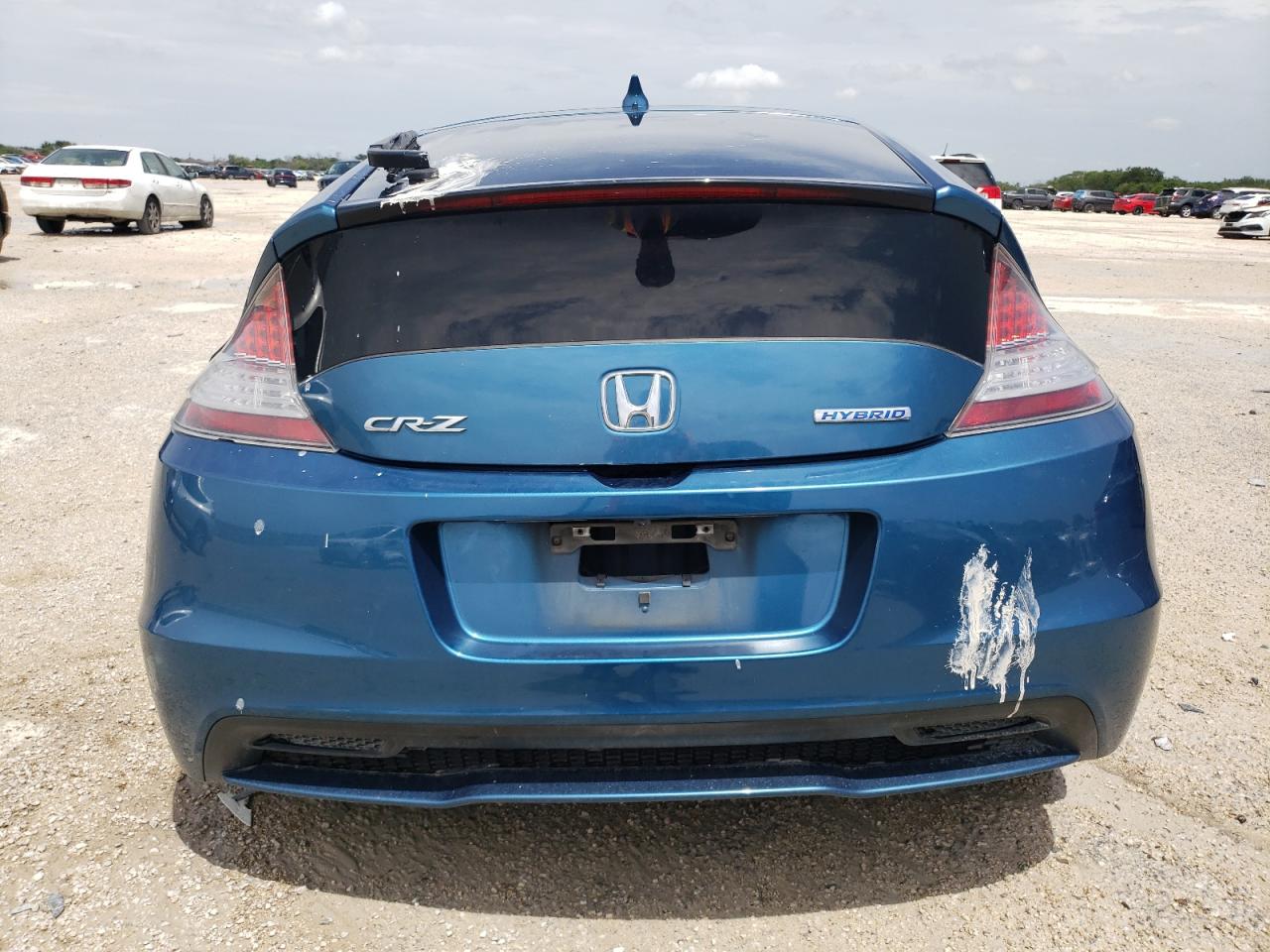 JHMZF1D64DS003521 2013 Honda Cr-Z Ex