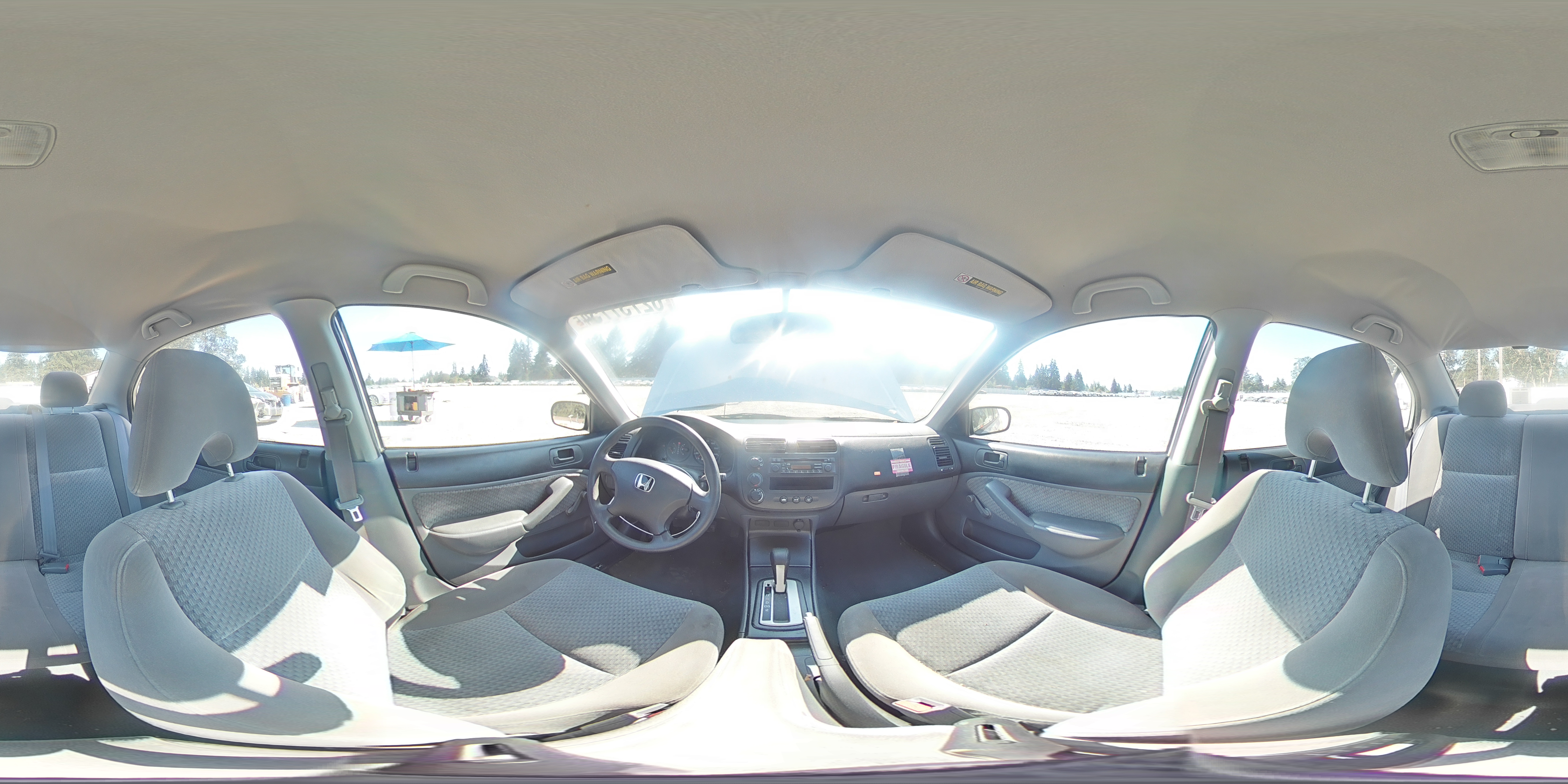 2004 Honda Civic Dx Vp VIN: 2HGES16394H613339 Lot: 62737754