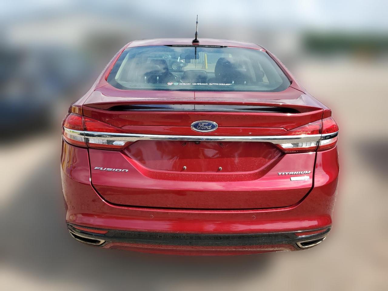 2017 Ford Fusion Titanium VIN: 3FA6P0D90HR346033 Lot: 64188464