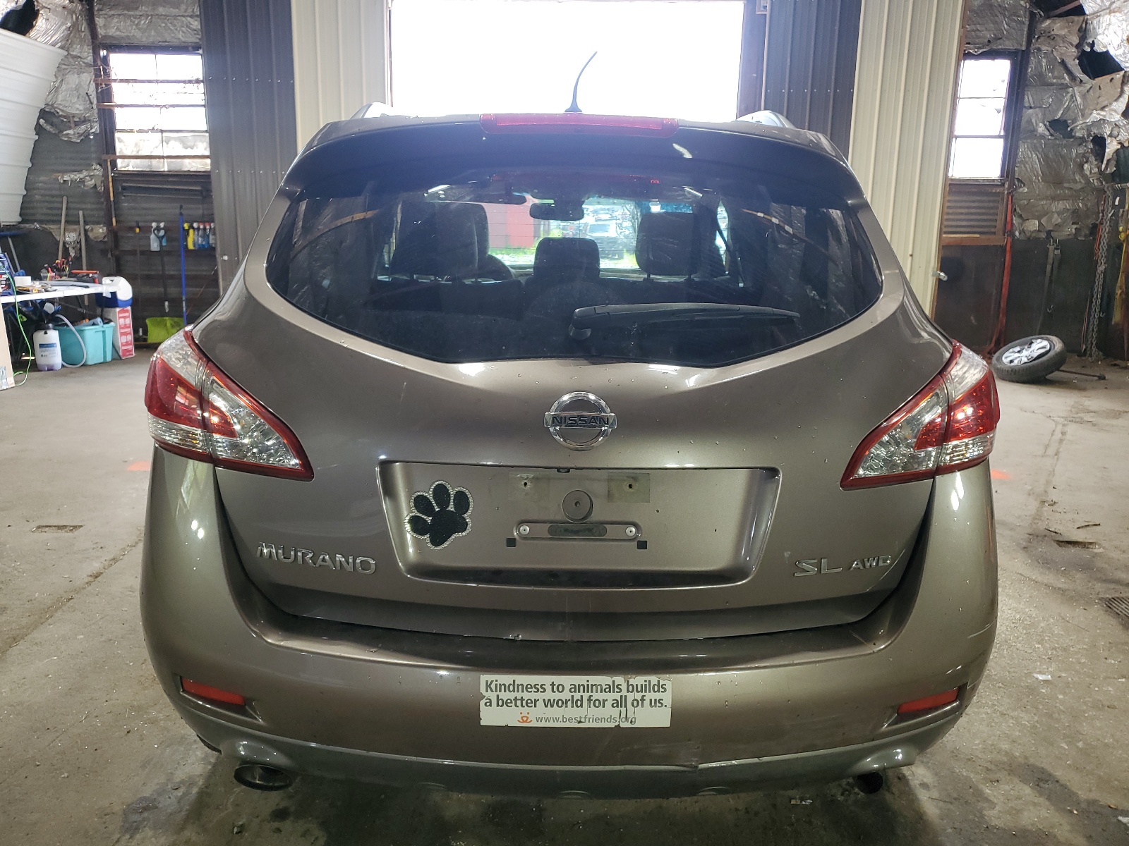 2012 Nissan Murano S vin: JN8AZ1MW5CW215135