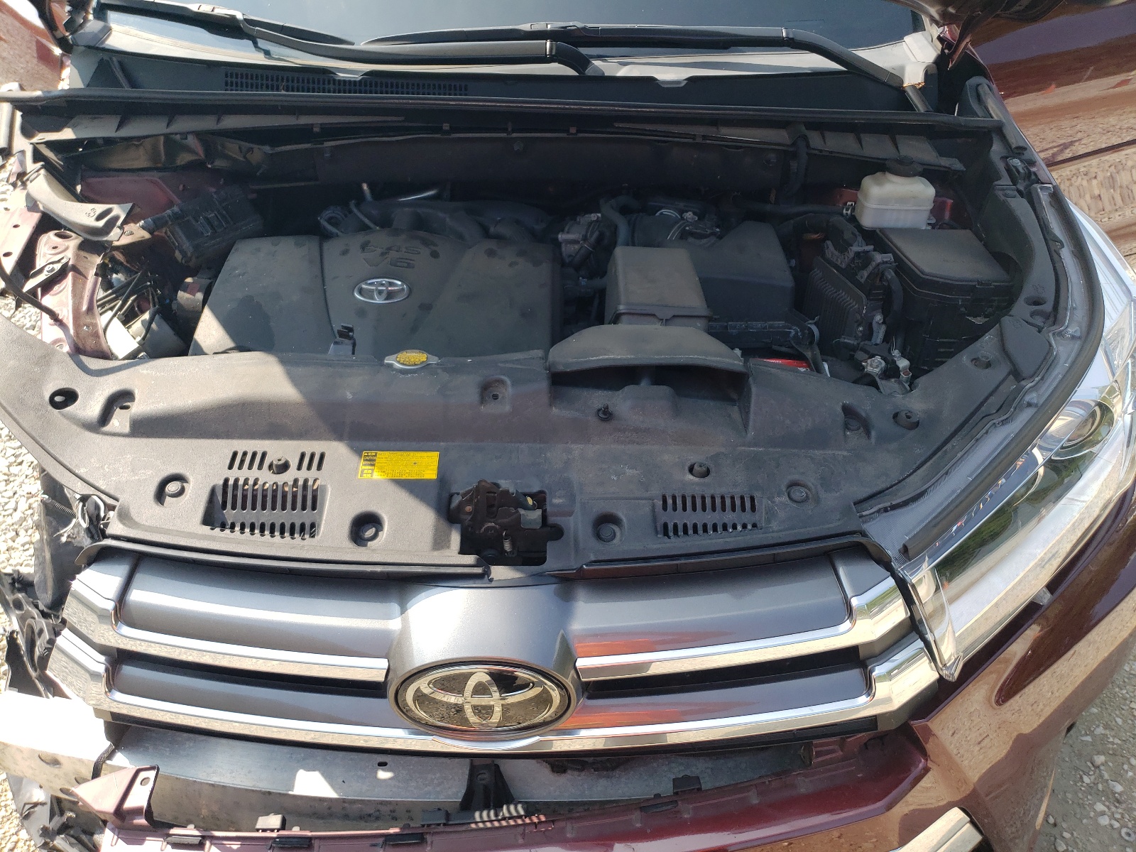 5TDDZRFHXHS448053 2017 Toyota Highlander Limited