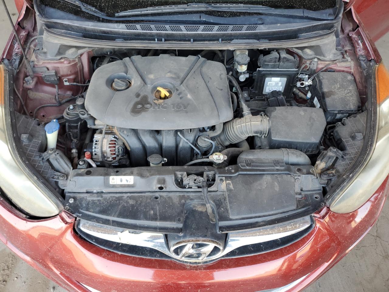 2013 Hyundai Elantra Gls VIN: 5NPDH4AE6DH193274 Lot: 64220404