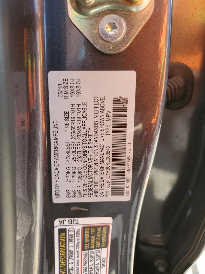 5J8TC1H30KL003542 2019 Acura Rdx