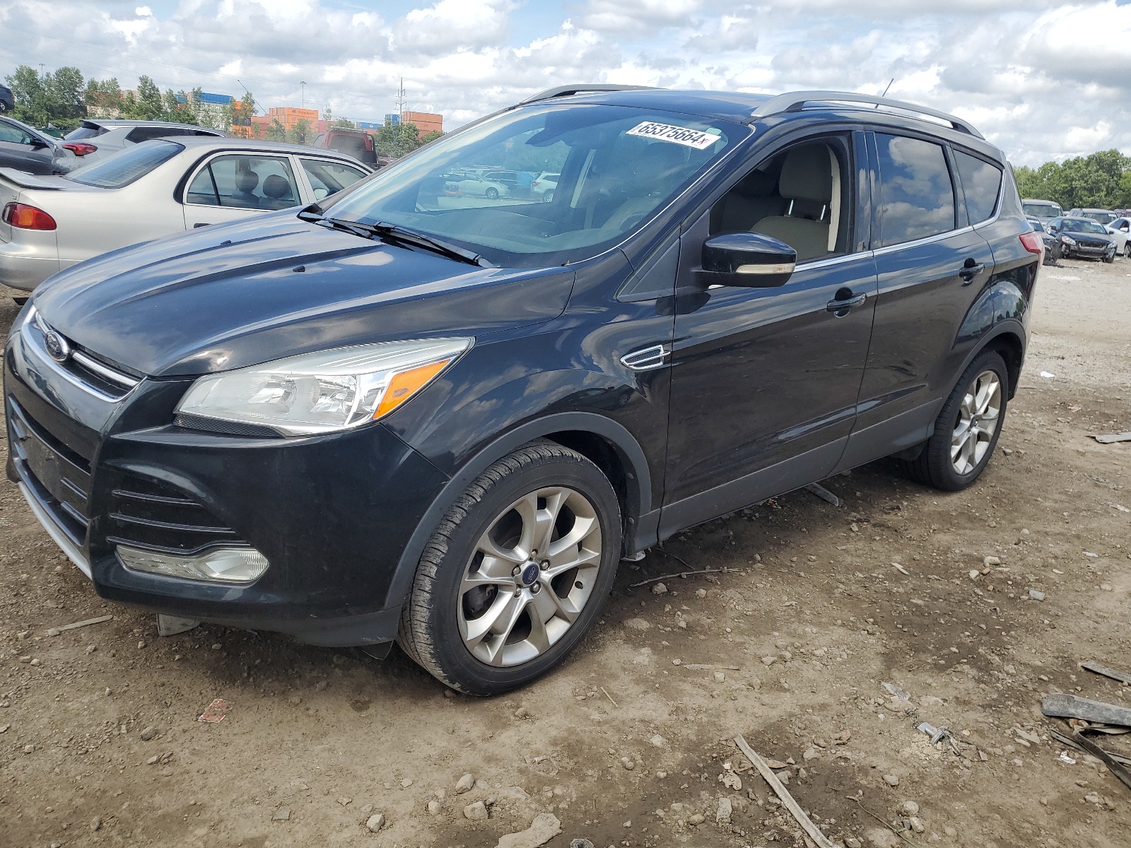 2014 Ford Escape Titanium vin: 1FMCU9J9XEUB59252