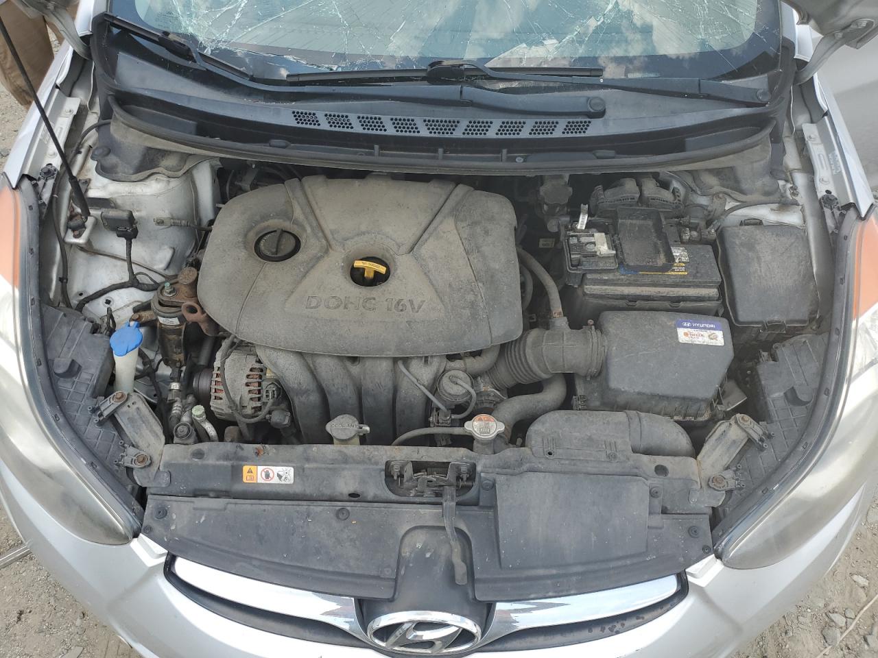 2012 Hyundai Elantra Gls VIN: KMHDH4AE7CU370267 Lot: 65486984