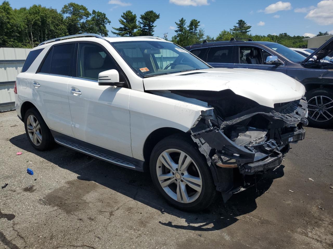 2015 Mercedes-Benz Ml 350 4Matic VIN: 4JGDA5HBXFA448388 Lot: 63393494