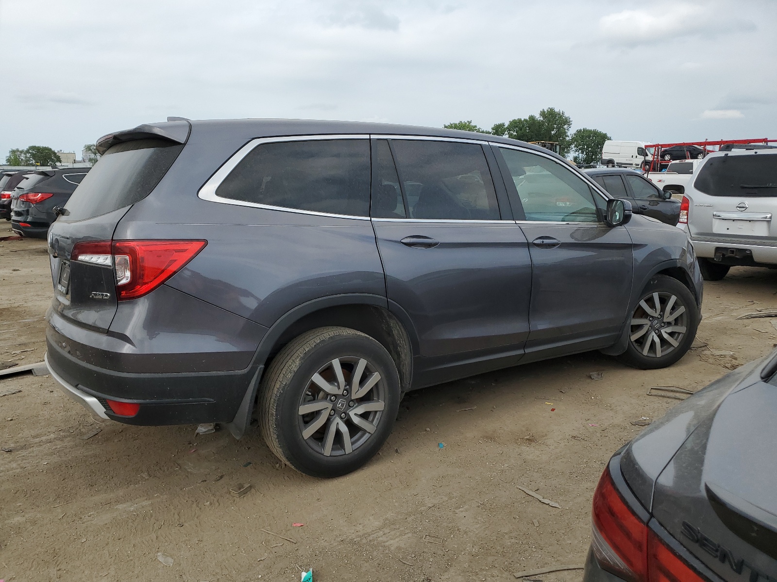 2021 Honda Pilot Exl vin: 5FNYF6H55MB079807