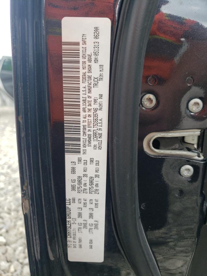 2013 Ram 1500 Slt VIN: 1C6RR7LT5DS639746 Lot: 63260214