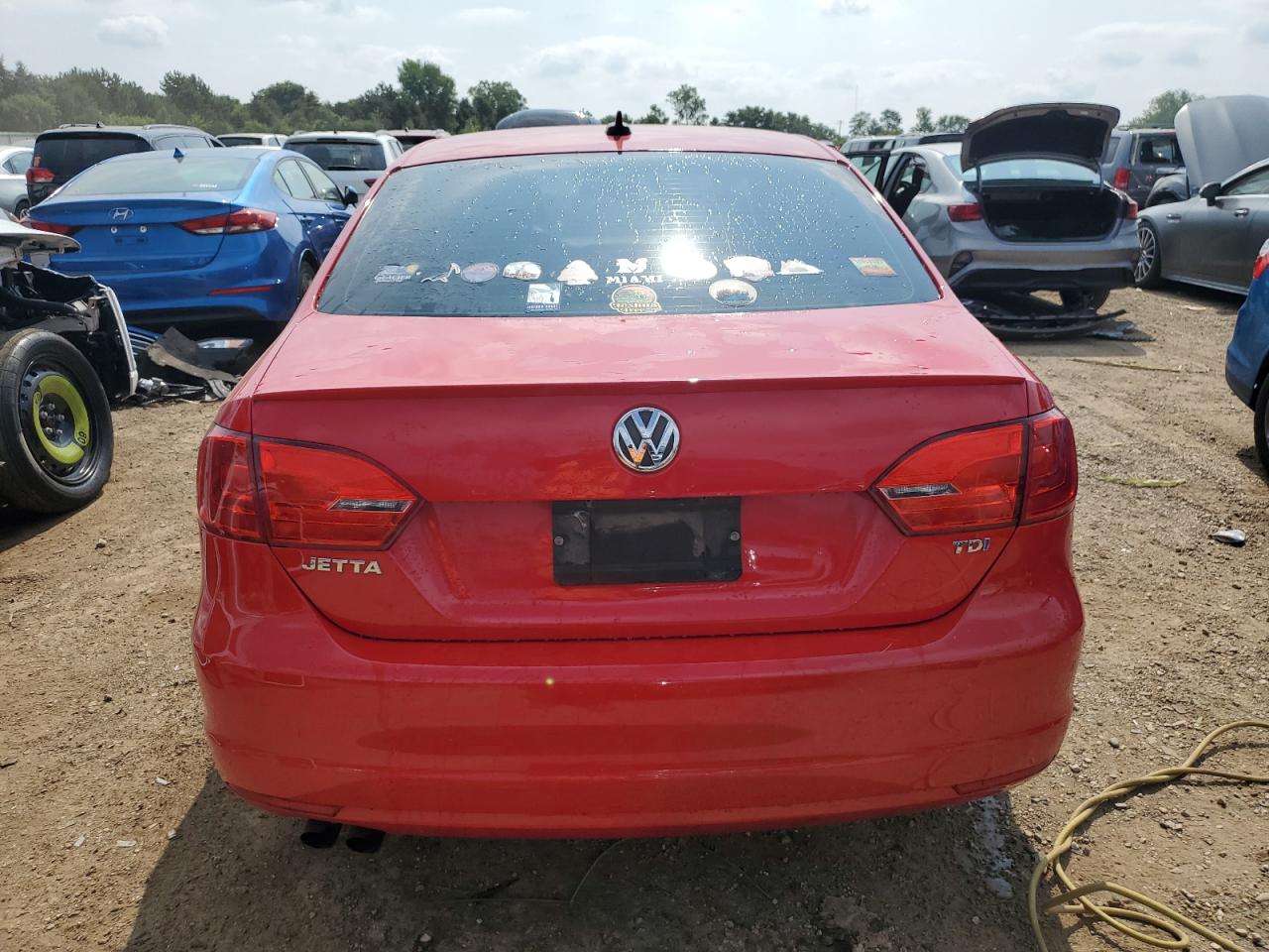 2014 Volkswagen Jetta Tdi VIN: 3VWLL7AJ8EM377035 Lot: 62870364