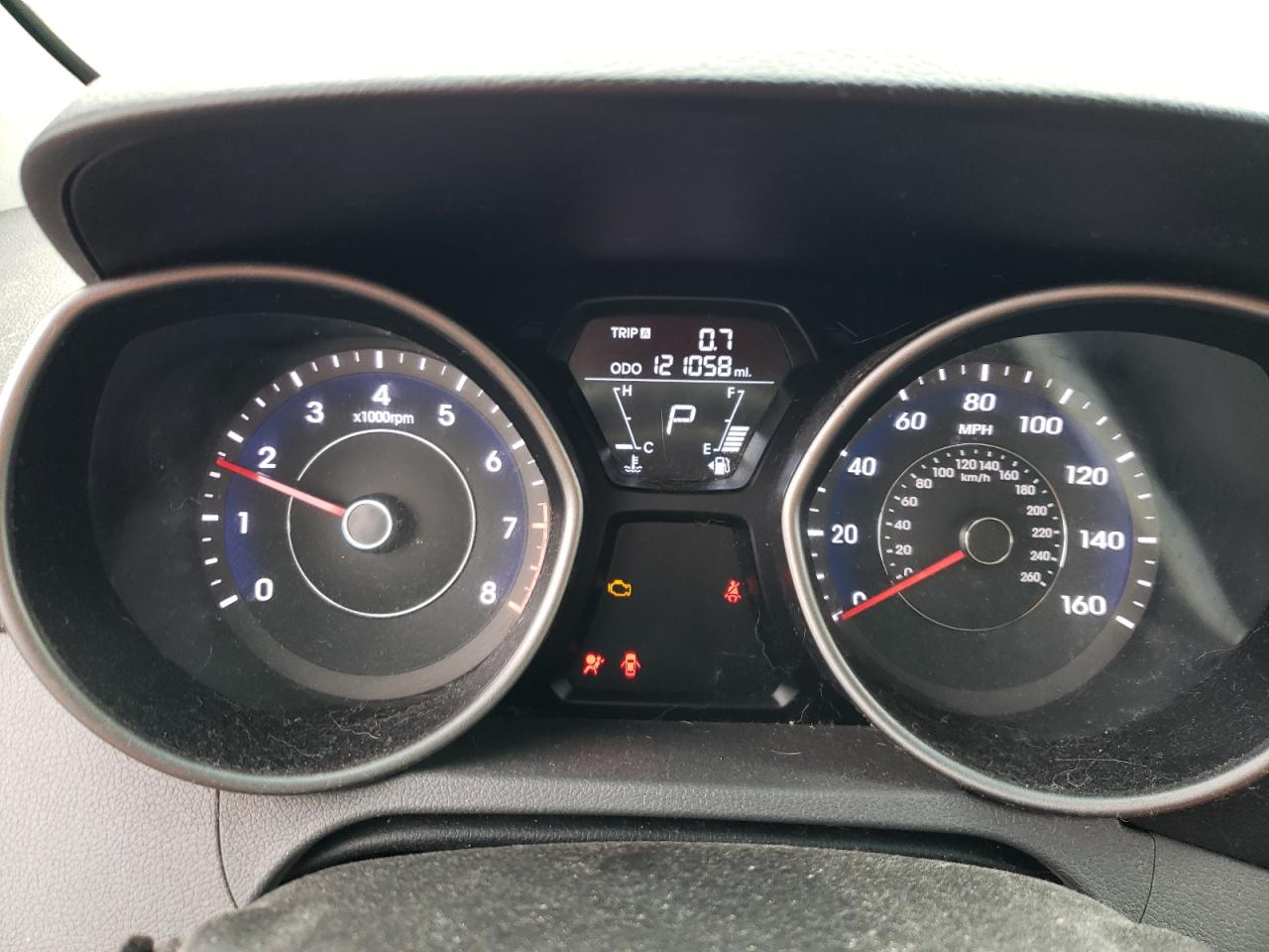 2013 Hyundai Elantra Gls VIN: 5NPDH4AE7DH370897 Lot: 61670004