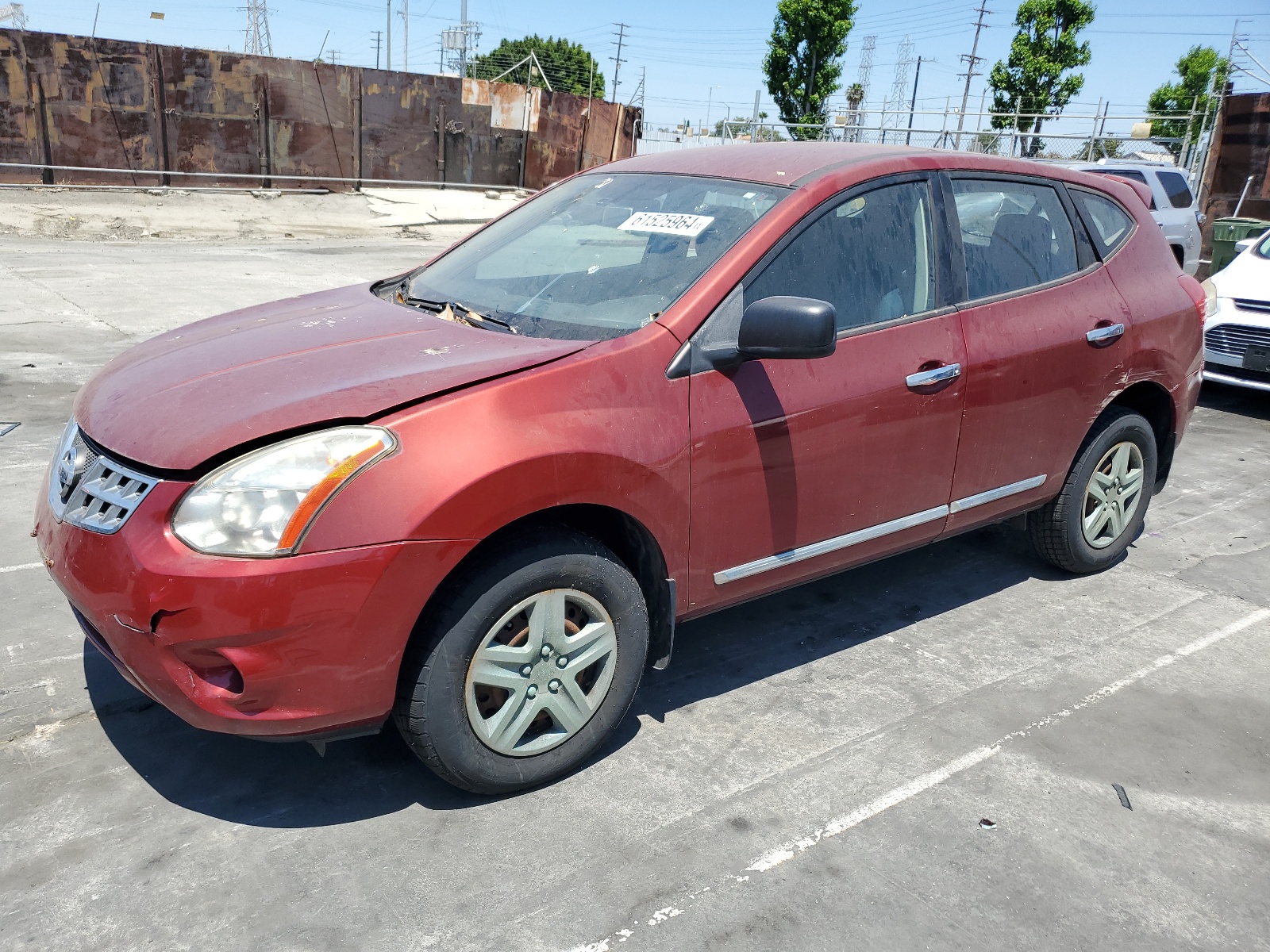 2013 Nissan Rogue S vin: JN8AS5MV7DW637377