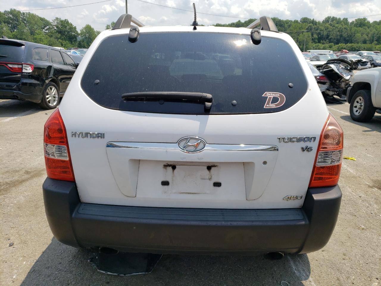 2007 Hyundai Tucson Se VIN: KM8JN72D77U522542 Lot: 64355174