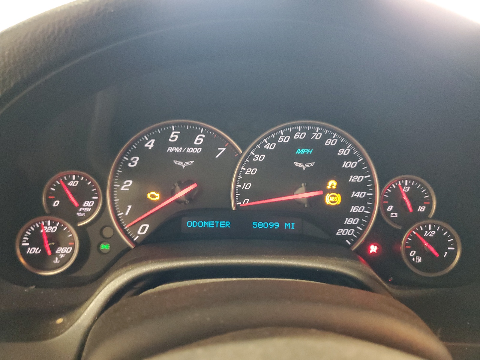 1G1YY24U255115447 2005 Chevrolet Corvette