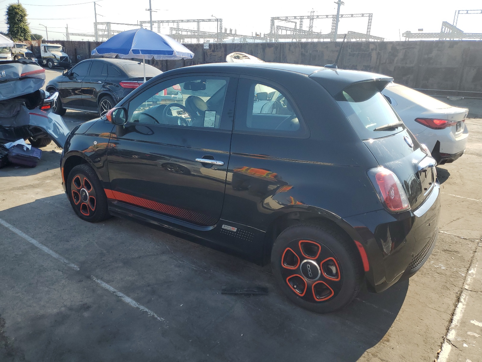 2015 Fiat 500 Electric vin: 3C3CFFGE9FT603397