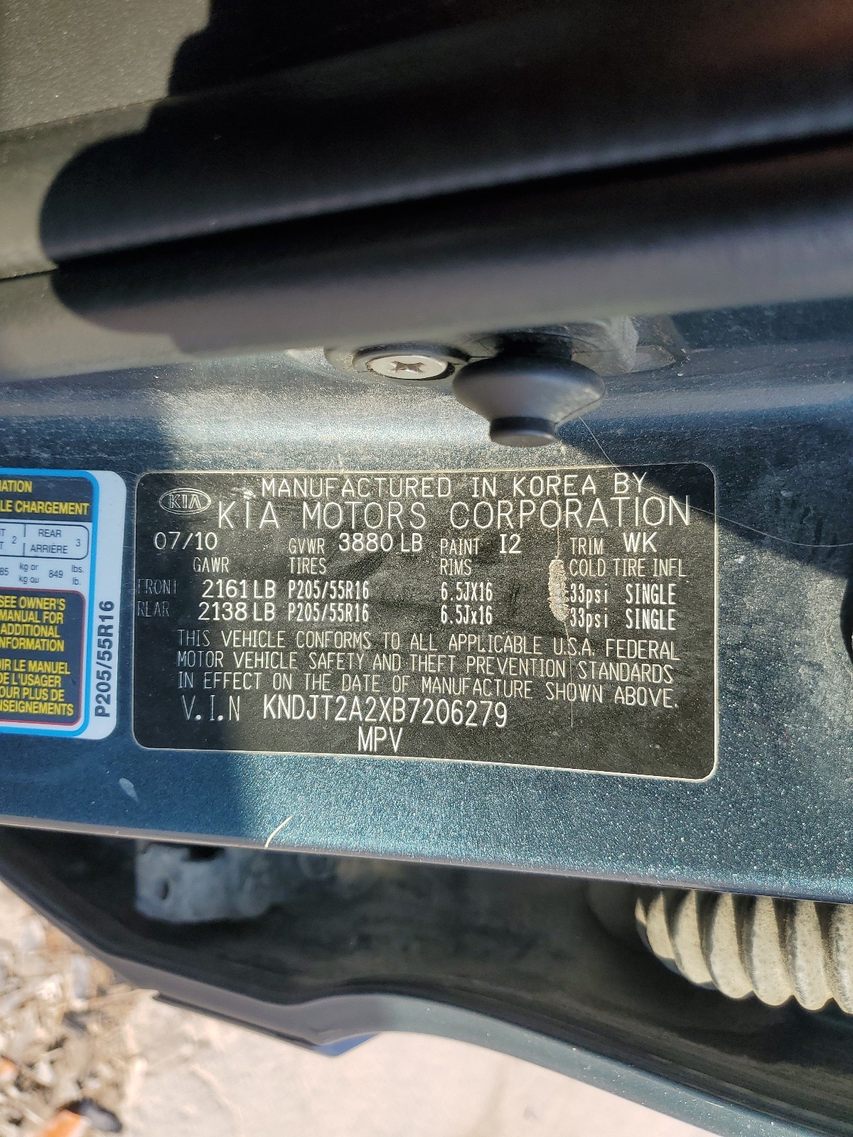 KNDJT2A2XB7206279 2011 Kia Soul +