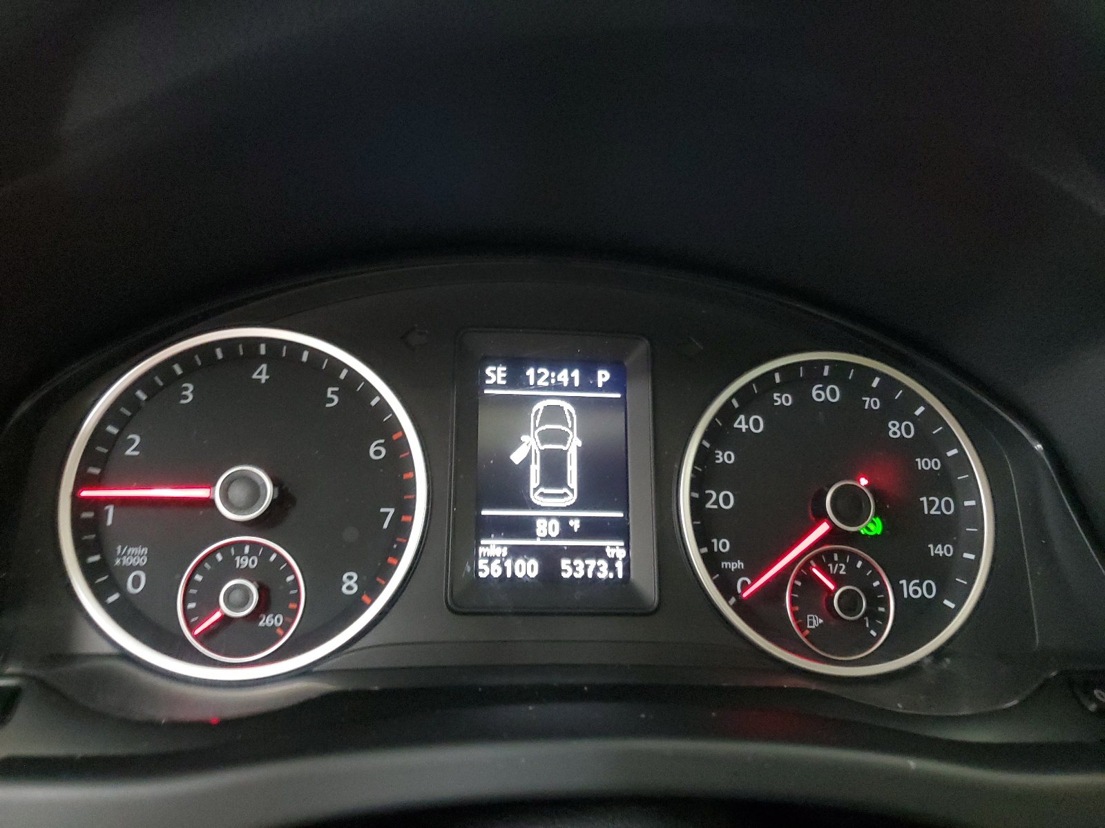 WVGBV7AX7CW089559 2012 Volkswagen Tiguan S