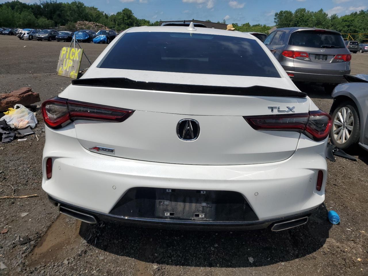 2021 Acura Tlx Tech A VIN: 19UUB5F51MA014924 Lot: 61835674