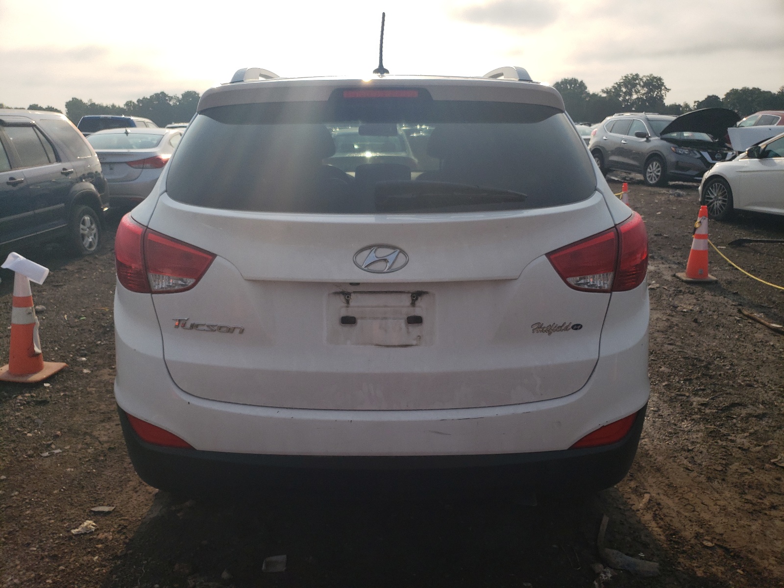 KM8JU3AG4EU860257 2014 Hyundai Tucson Gls