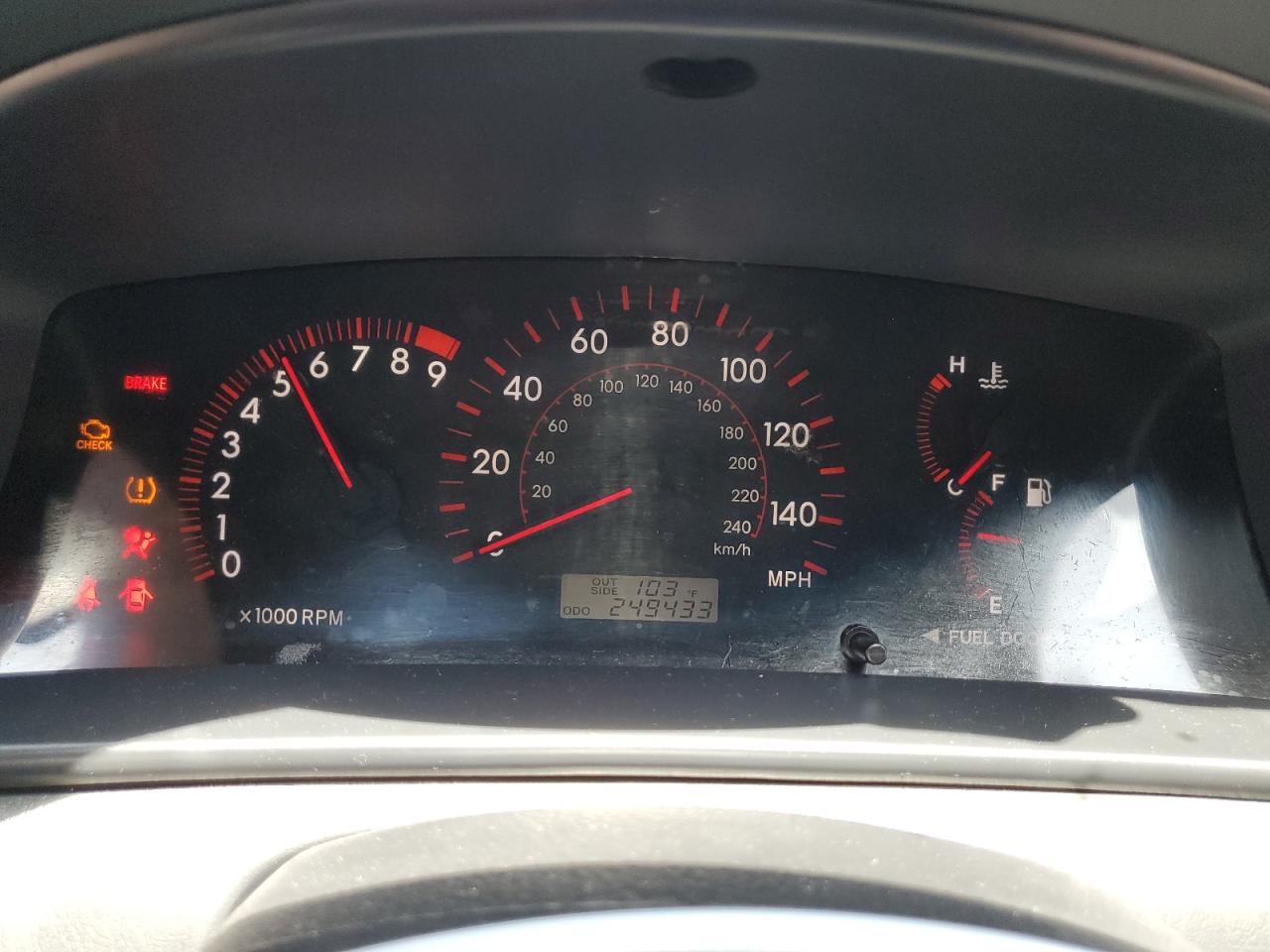 2005 Toyota Corolla Xrs VIN: 2T1BY32E75C344384 Lot: 62724614